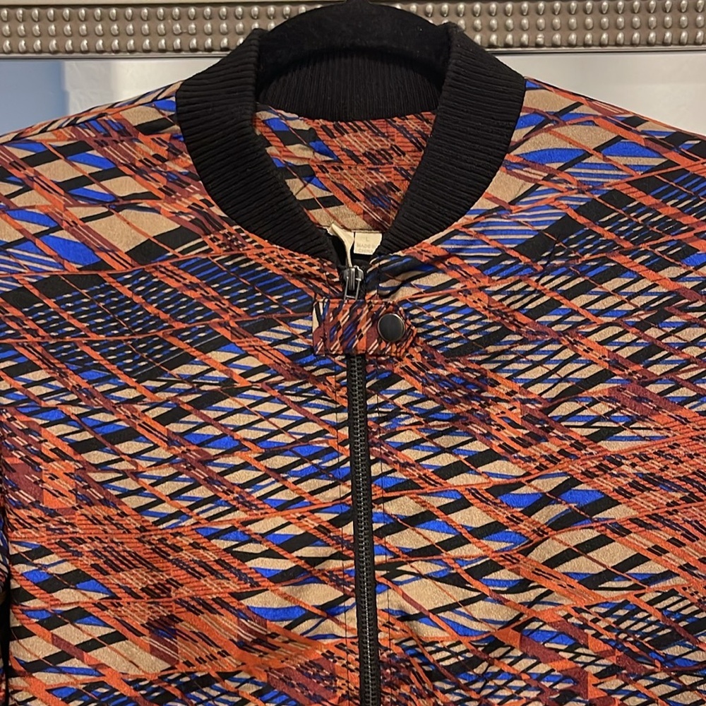 Multicolor Color bomber jacket size large - Picture 2 of 7